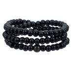 Fako Bijoux - Buddha Armband - Sandelhout - Classic - 6mm -, Verzenden, Nieuw