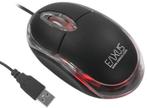 Eaxus Optische USB Muis-Zwart (PC) Gebruikt, Computers en Software, Muizen, Ophalen of Verzenden, Zo goed als nieuw