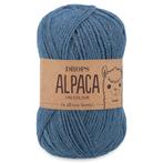 DROPS Alpaca Uni Colour - 6309 denimblauw - Wol Garen, Hobby en Vrije tijd, Breien en Haken, Ophalen of Verzenden, Nieuw