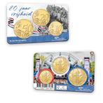 Aanbod Euromunten en guldenmunten in coincards, Goud, Overige landen, Ophalen of Verzenden, 5 euro