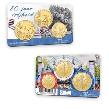 Aanbod Euromunten en guldenmunten in coincards beschikbaar voor biedingen