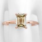 Zonder Minimumprijs - Ring - 14 karaat Roségoud - 1.18ct., Sieraden, Tassen en Uiterlijk, Ringen, Nieuw