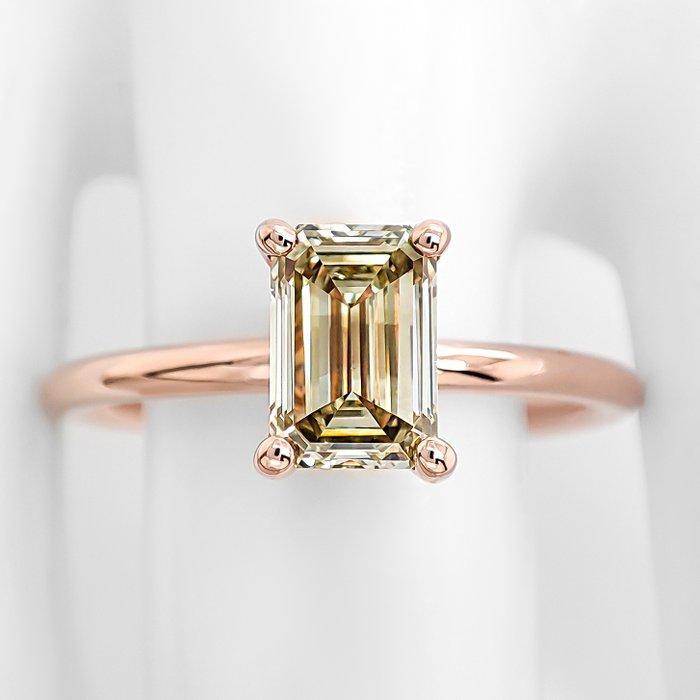 Zonder Minimumprijs - Ring - 14 karaat Roségoud - 1.18ct., Sieraden, Tassen en Uiterlijk, Ringen