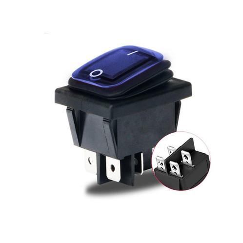 Orbit Electronic Wipschakelaar ON-OFF - 4-pins - 30x22mm -, Doe-het-zelf en Verbouw, Elektra en Kabels, Nieuw, Verzenden