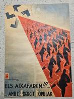 Poster della guerra - propaganda - ELS AIXAFAREM! - Original, Antiek en Kunst