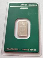 5 gram - Platina - Argor-Heraeus, Switzerland - Verzegeld, Postzegels en Munten, Edelmetalen en Baren