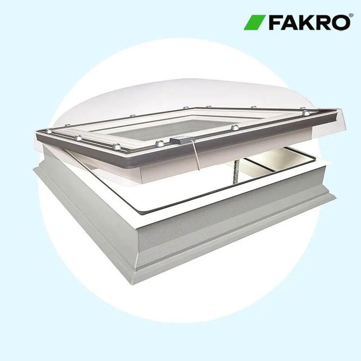 Fakro lichtkoepel elektrisch ventilerend DEC P2, Doe-het-zelf en Verbouw, Glas en Ramen, Nieuw, Verzenden