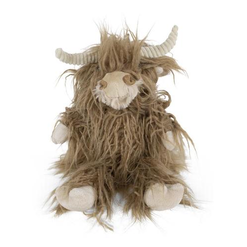 knuffel schotse hooglander zittend 23cm, Huis en Inrichting, Woonaccessoires | Overige, Verzenden