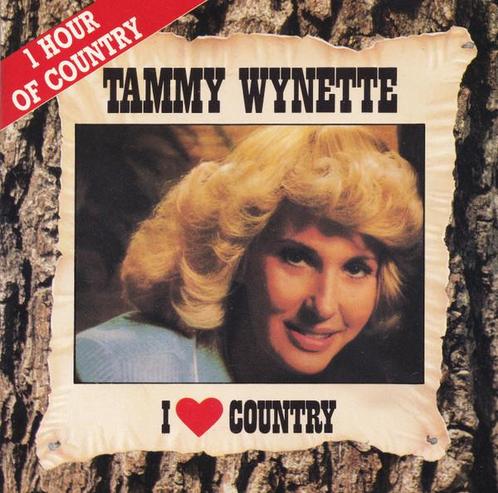 Tammy Wynette - I Love Country (CD, Comp), Cd's en Dvd's, Cd's | Country en Western, Gebruikt, Ophalen of Verzenden
