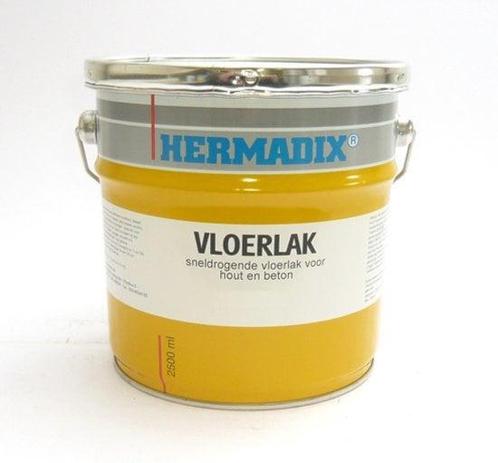 Hermadix Vloerlak - kleur 325 - 0,75 liter (HOUT - BEITS), Doe-het-zelf en Verbouw, Verf, Beits en Lak, Lak, Overige kleuren, Nieuw