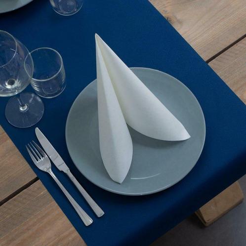 Tafelloper Royalblauw, Airlaid 40cmx24mtr, doos a 4 rol., Zakelijke goederen, Horeca | Overige