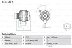 Dynamo / Alternator PEUGEOT 108 (1.2), Auto-onderdelen, Motor en Toebehoren, Nieuw, Ophalen of Verzenden