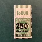 Duitse Rijk 1923 - 250.000 Mark met OF Muster en einwandfrei, Gestempeld