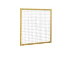 Grenen gaaspaneel, 180 x 180 cm, Nieuw