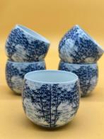 Harnas - Chinese theeluxe – 5 stijlvolle porseleinen tassen, Antiek en Kunst, Antiek | Meubels | Tafels