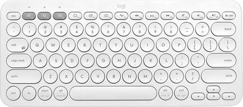 Logitech K380 toetsenbord - Bluetooth - AZERTY Frans - Wit, Computers en Software, WiFi-versterkers, Nieuw, Verzenden