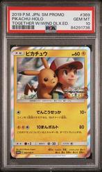 Pikachu (SM-P 369) PSA 10, Ophalen of Verzenden, Nieuw