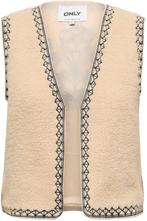 ONLY ONLSVEA TEDDY EMB. WAISTCOAT CS OTW Dames Gilet - Pumic, Kleding | Dames, Verzenden, Nieuw