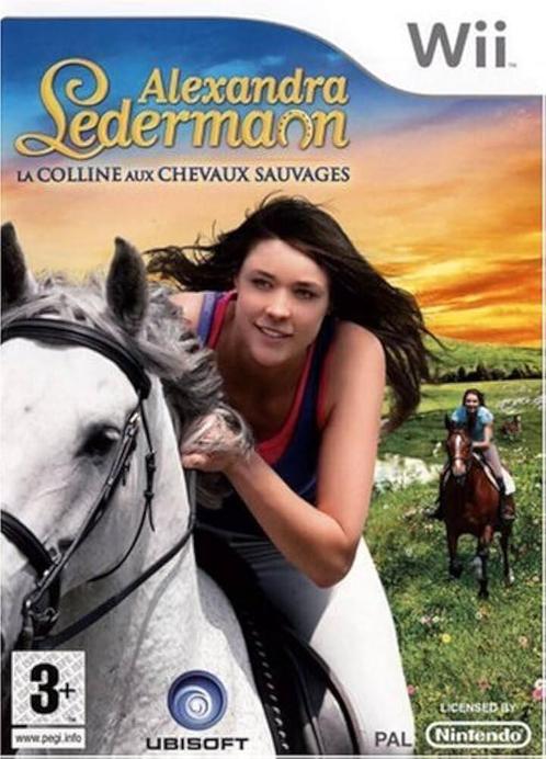 Alexandra Ledermann - La colline aux chevaux sauvages [Wii], Spelcomputers en Games, Games | Nintendo Wii, Zo goed als nieuw, Ophalen of Verzenden