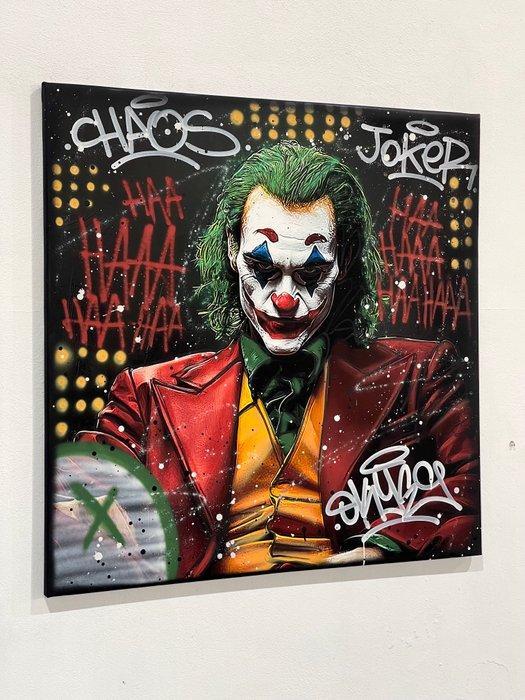 Okyes (1987) - Joker, Agent of Chaos - XL, Antiek en Kunst, Kunst | Schilderijen | Modern