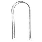 Rozenboog | Nature | 230 cm (Metaal, Zwart), Tuin en Terras, Verzenden