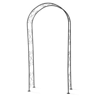 Rozenboog | Nature | 230 cm (Metaal, Zwart), Tuin en Terras, Planten | Tuinplanten, Verzenden