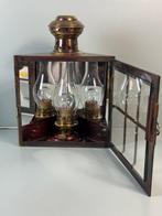 Lamp - Glas, Koper, Messing, Antiek en Kunst