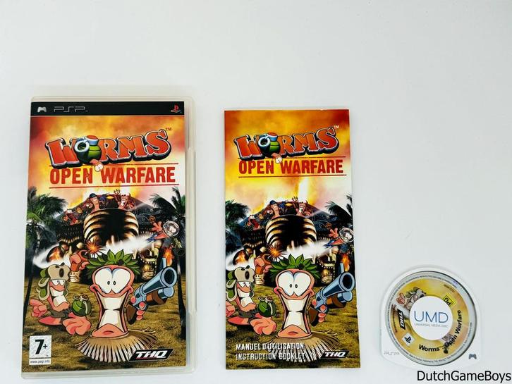 PSP - Worms - Open Warfare, Spelcomputers en Games, Games | Sony PlayStation Portable, Gebruikt, Verzenden
