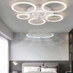Plafondventilator met LED Licht – Modern en Smart Control, Huis en Inrichting, Lampen | Plafondlampen, Verzenden, Nieuw
