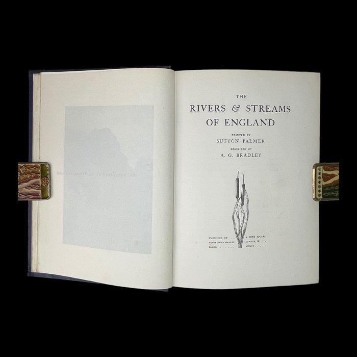 Sutton Palmer & Bradley - Rivers & Streams Of England - 1909, Antiek en Kunst, Antiek | Boeken en Bijbels
