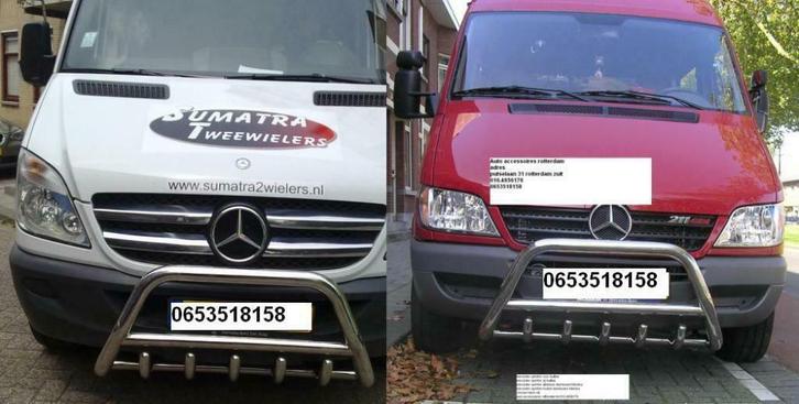 Sprinter Crafter LT Bullbar Pushbar Sidebars Sidesteps W906, Auto diversen, Auto-accessoires, Nieuw, Ophalen of Verzenden
