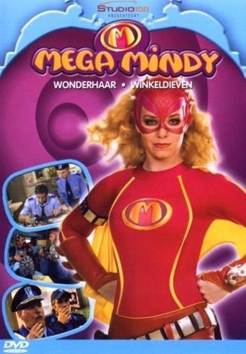 Mega Mindy wonderhaar en2 winkeldieven (dvd tweedehands, Cd's en Dvd's, Dvd's | Actie, Zo goed als nieuw, Ophalen of Verzenden