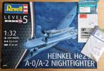 Revell 03928 Heinkel He 219 A-0/A-2 Nightfighter 1:32 + 3, Hobby en Vrije tijd, Verzenden, Nieuw, Revell