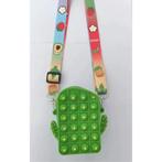 Pop It Portemonnee Cactus - Fidget Anti Stress Speelgoed, Sieraden, Tassen en Uiterlijk, Verzenden, Nieuw