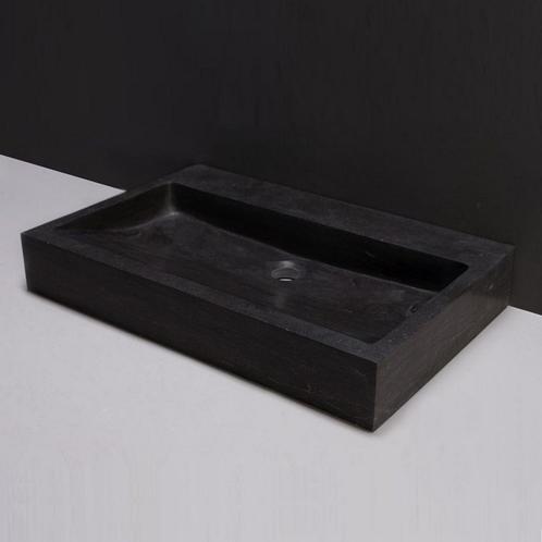 Wastafel Forzalaqua Palermo Hardsteen Gezoet 60x40x9 cm, Doe-het-zelf en Verbouw, Sanitair, Overige typen, Nieuw, Ophalen of Verzenden