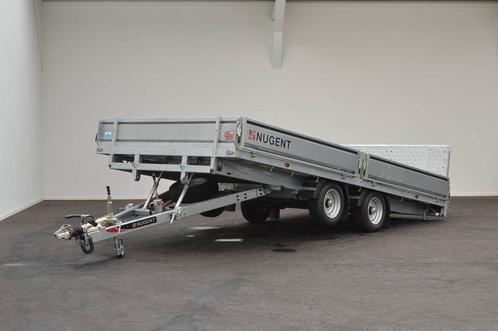 Nugent TB4923H-DS-AL-RTD Tiltbed Machinetransporter, Auto diversen, Aanhangers en Bagagewagens, Nieuw, Ophalen of Verzenden