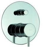 Cisal Less Minimal Afdekset Bad/ douche mengkraan LM002100, Doe-het-zelf en Verbouw, Sanitair, Ophalen of Verzenden, Nieuw, Chroom