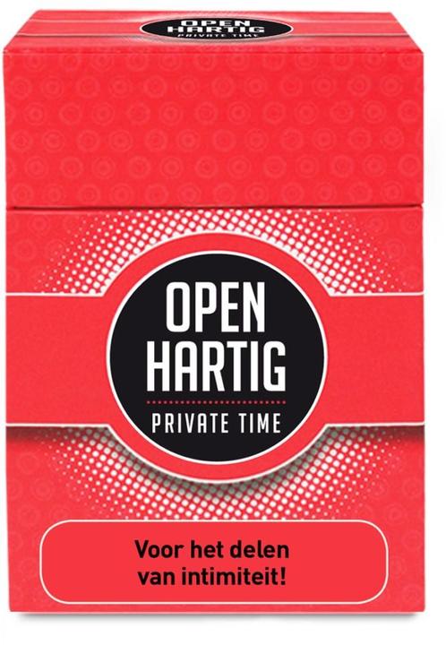Openhartig - Private Time | Open Up! - Gespreksstarters, Hobby en Vrije tijd, Gezelschapsspellen | Kaartspellen, Nieuw, Verzenden
