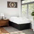 vidaXL Bedframe kunstleer zwart 90x200 cm, Overige materialen, 90 cm, Eenpersoons, Verzenden