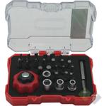 Bitset + Handratel, Dopsleutel 29 Dlg, Bitten Set, Hofftech, Doe-het-zelf en Verbouw, Gereedschap | Handgereedschap, Ophalen of Verzenden