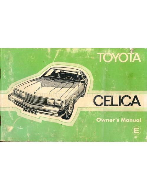 1979 TOYOTA CELICA INSTRUCTIEBOEKJE ENGELS, Auto diversen, Handleidingen en Instructieboekjes