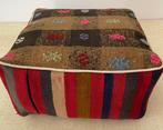 Kelim Poef - Kelim - 48 cm - 48 cm, Antiek en Kunst