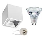 Voordeelset: Opbouwspot Set - Pragmi Cliron Pro - GU10, Metaal of Aluminium, Nieuw, Ophalen of Verzenden, Led