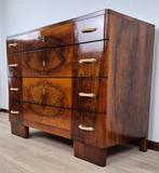 Comò Art Déco Veneziano 1940 - Ladekast - walnotenradica -