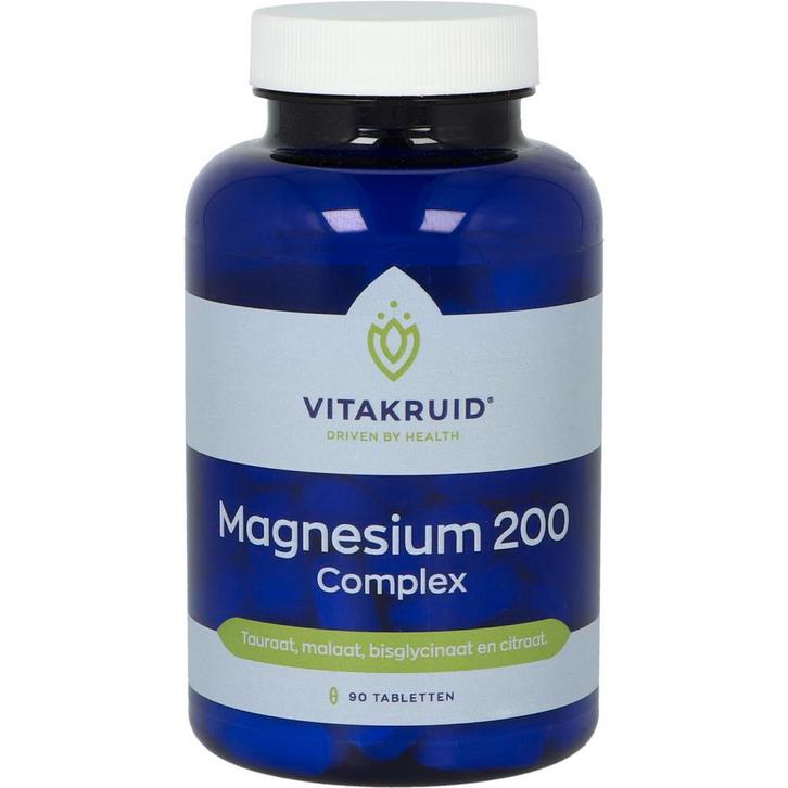 VitaKruid Magnesium 200 complex - 90 Tabletten, Sport en Fitness, Gezondheidsproducten en Wellness, Verzenden