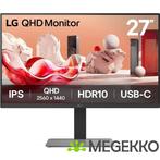 LG 27BA65QB-B.AEU 27  Quad HD IPS USB-C Monitor, Verzenden, Nieuw, LG