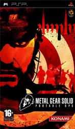Metal Gear Solid Portable Ops-Standaard (PSP) Gebruikt, Ophalen of Verzenden, Zo goed als nieuw