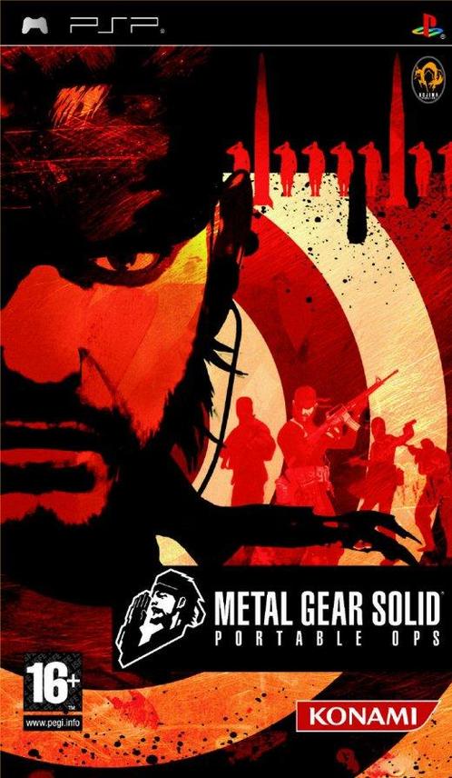 Metal Gear Solid Portable Ops-Standaard (PSP) Gebruikt, Spelcomputers en Games, Games | Sony PlayStation Portable, Zo goed als nieuw