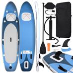 Stand Up Paddleboardset opblaasbaar 300x76x10 cm zeeblauw, Caravans en Kamperen, Nieuw