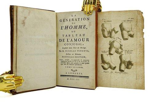 M. Nicolas Venette - La Génération de lhomme, ou Tableau de, Antiek en Kunst, Antiek | Boeken en Bijbels